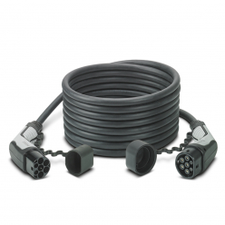 Câble de recharge - type 2 - type 2 - 22kW - 7m - PHOENIX CONTACT - 1628011