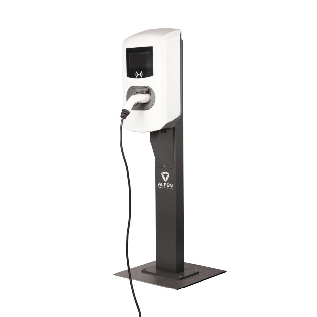 ALFEN Borne de recharge wallbox double 904461002-0004 Eve - Type 2 - 2x 22kW - UMTS 3G RFID MID